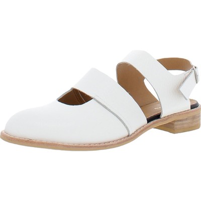 

Все черные женские сандалии Cowman White Slingback Shoes 40 Medium (B, M) BHFO 4090, Белый, Cowman