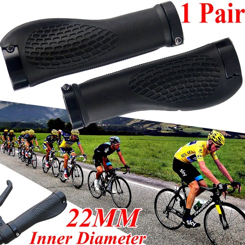 DE Ergonomische Lenkergriffe Fahrrad Lenker Griffe Mountain Bike Grips Sport 2er