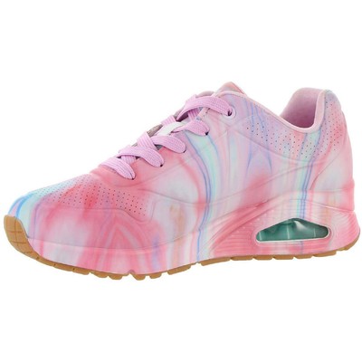 

Женские повседневные и модные кроссовки Skechers Uno-Like Water 9 Medium (B,M) 7525, Pink multi