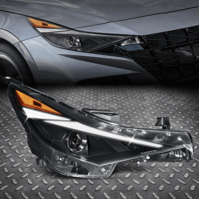 [LED DRL] ДЛЯ 21-22 ФАР ПРОЕКТОРА ELANTRA OE STYLE С ПРАВОЙ СТОРОНЫ ПАССАЖИРА