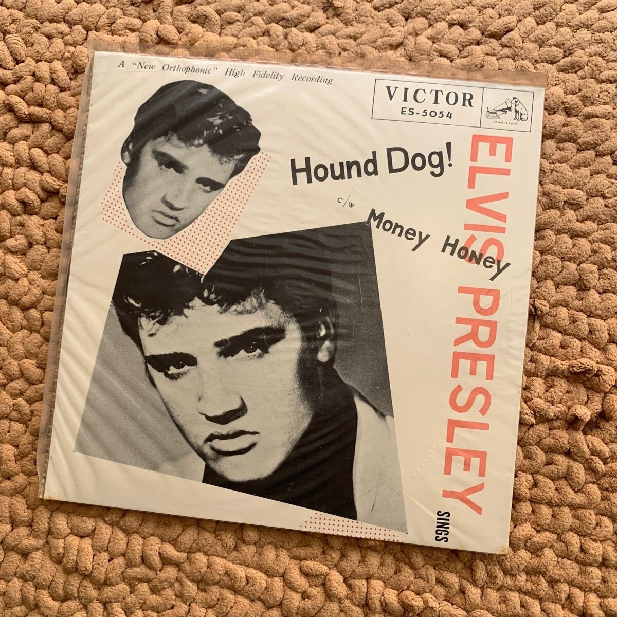 d*g様 Elvis Presley / ハウンド・ドッグ - マネー・ハニー Elvis Presley 1956 Japan Only Cover Superb 45' HOUND DOG