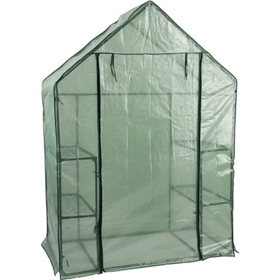 Kinzo Garden Gewächshaus - begehbar - mit Reißverschluss verschließbar - 14 ...