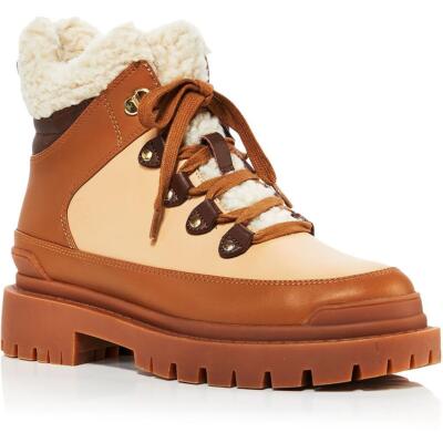 

Ботильоны на шнуровке с кожаной подошвой Aqua Womens Storm BHFO 3998, Cognac multi, Storm