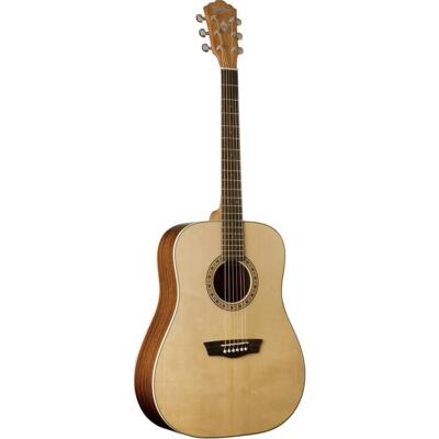 Акустическая гитара Washburn Harvest Series D7S Dreadnought, натуральный цвет #WD7S-AU