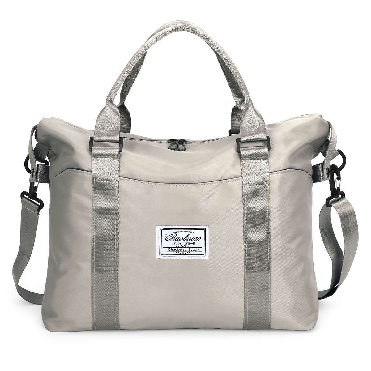 Women Tote Duffel Bag Large Capacity Gym Travel Waterproof Weekender Bag Folding