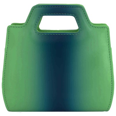 Pre-owned Ferragamo Salvatore  Wanda Micro Shoulder Bag 213984 765764 In Green