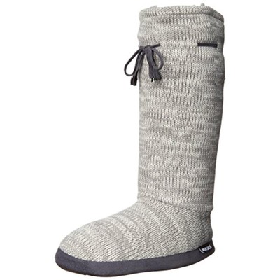 Muk Luks Женские тапочки до середины икры на флисовой подкладке BHFO 8747