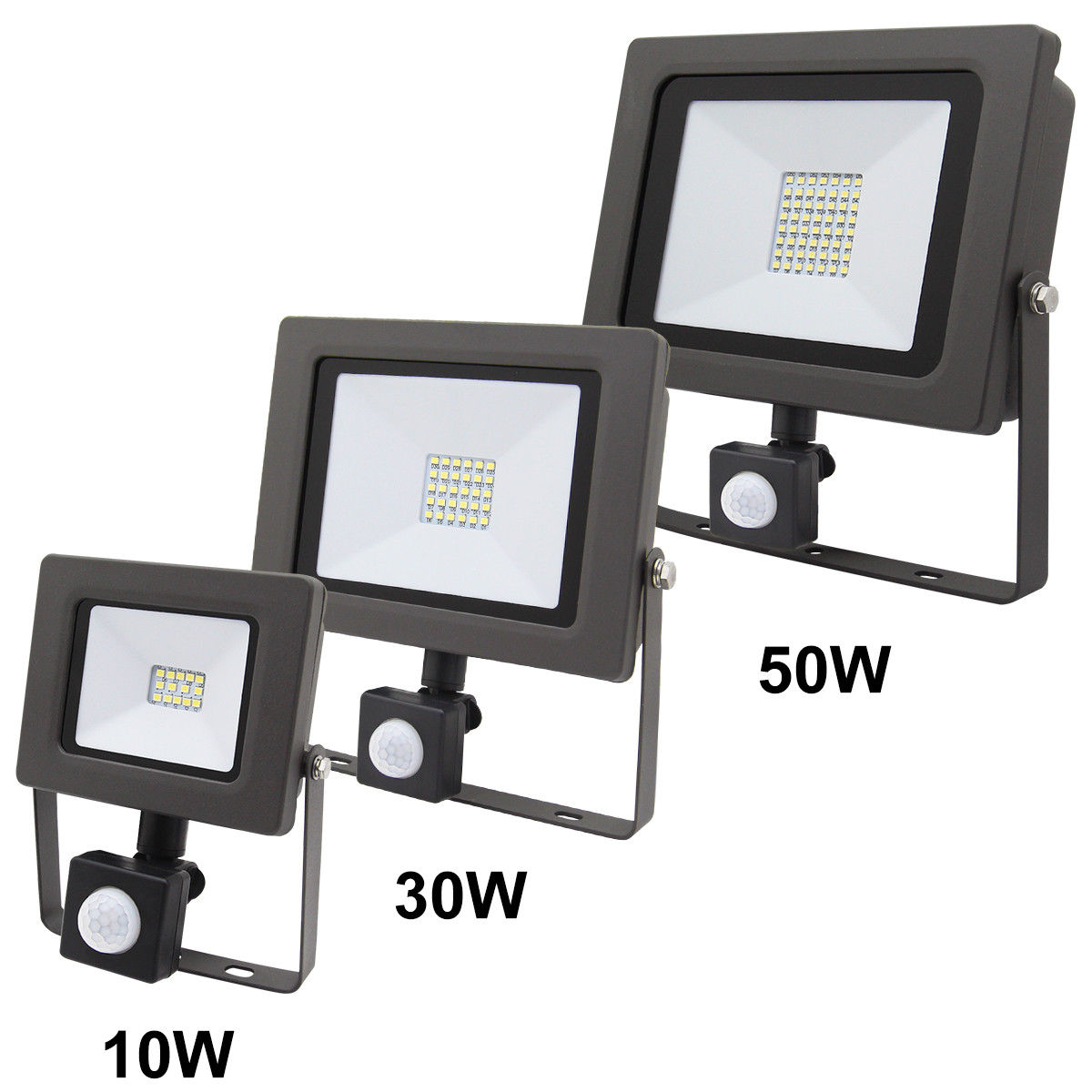 LED Flood Light Tripod Stand Camp Work Site Emergency Lamp Stand Single