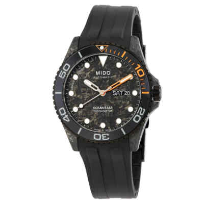 Мужские часы Mido Ocean Star 200C с автоматическим черным циферблатом M042.431.77.081.00