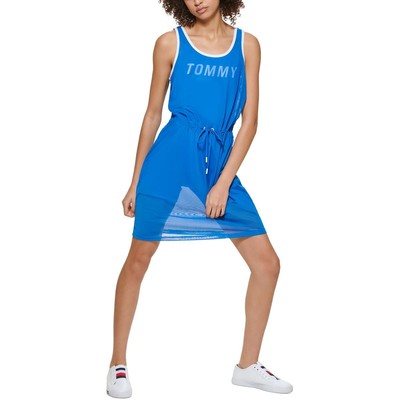 

Спортивное женское сетчатое боди Tommy Hilfiger Sport с завязками на талии BHFO 9586