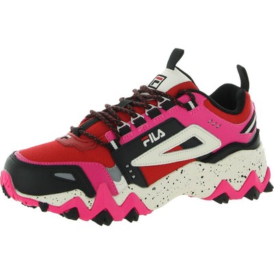 

Fila Женские кроссовки Oakmont TR Pink Fashion 6 Medium (B,M) BHFO 4556, Fire red/pink glow/black