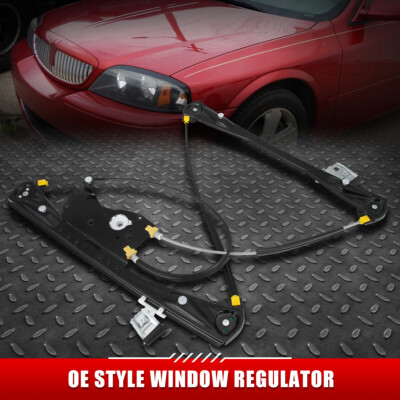 ДЛЯ 03-06 LINCOLN LS ПЕРЕДНИЙ ЛЕВЫЙ СТЕКЛОПОДЪЕМНИК СО СТОРОНЫ ВОДИТЕЛЯ БЕЗ ДВИГАТЕЛЯ