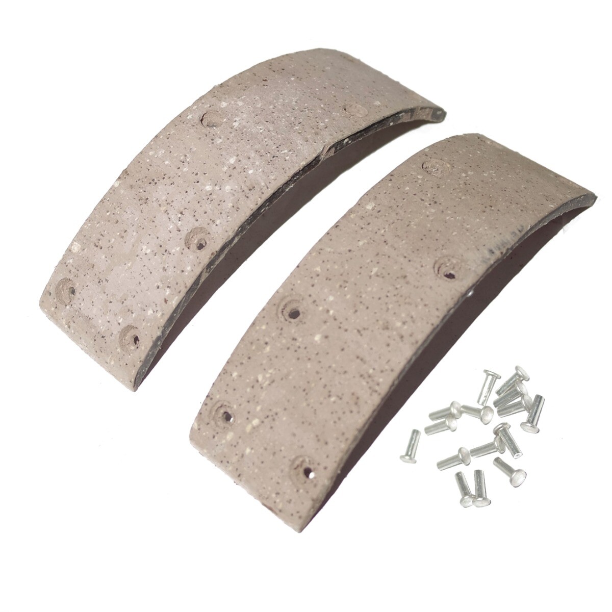 New Front Rear Brake Shoe Lining Set of 4 Jawa CZ Perak Motorcycle 