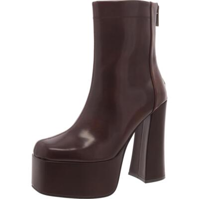 Steve Madden/ женские ботильоны Voyager из искусственной кожи на молнии; обувь BHFO 0365