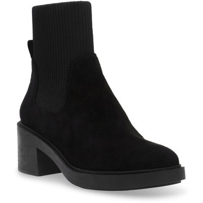 Anne Klein Womens Faria Black Chelsea Boots Shoes 10 Medium (B,M) BHFO 0119