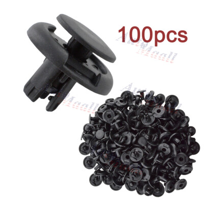 100pcs Fender Bumper Clips For 7mm Hole Suzuki Vitara SX4 Sidekick 09409-07332 