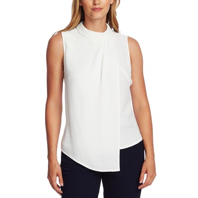 

Женская легкая блузка без рукавов Vince Camuto цвета слоновой кости  BHFO 4994, Pearl ivory