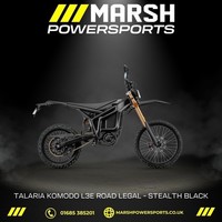 Komodo L3E Road Legal in Stealth Black - Komodo Main Dealer - PRICE DROP!