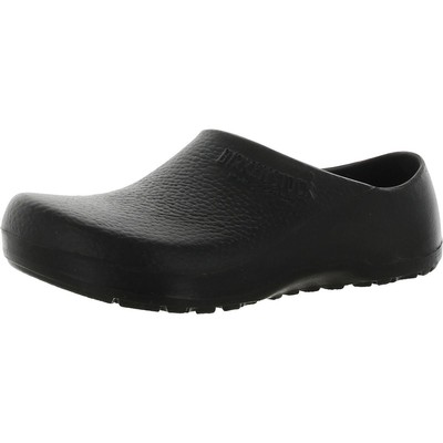 

Мужские черные кожаные сабо-слипоны Birkenstock 45, средние (D) BHFO 2565, Черный, BHFO