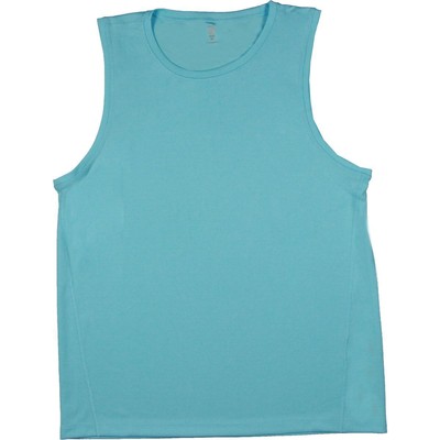 

Ideology Mens Fitness Workout Training Tank Top Athletic BHFO 8581, Aquatone, 100130637