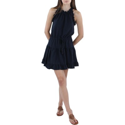 

Женское короткое мини-платье без рукавов Sundays с завязкой на талии BHFO 6146, Navy