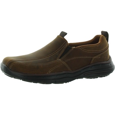 

Мужские сандалии Skechers — коричневые лоферы Docklands 7 Extra Wide (E+) BHFO 4450, Dark brown, Glides - Docklands