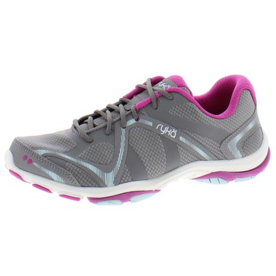 

Женские спортивные и тренировочные кроссовки Ryka Influence Grey 6,5 Medium (B,M) 3479, Gray/rose