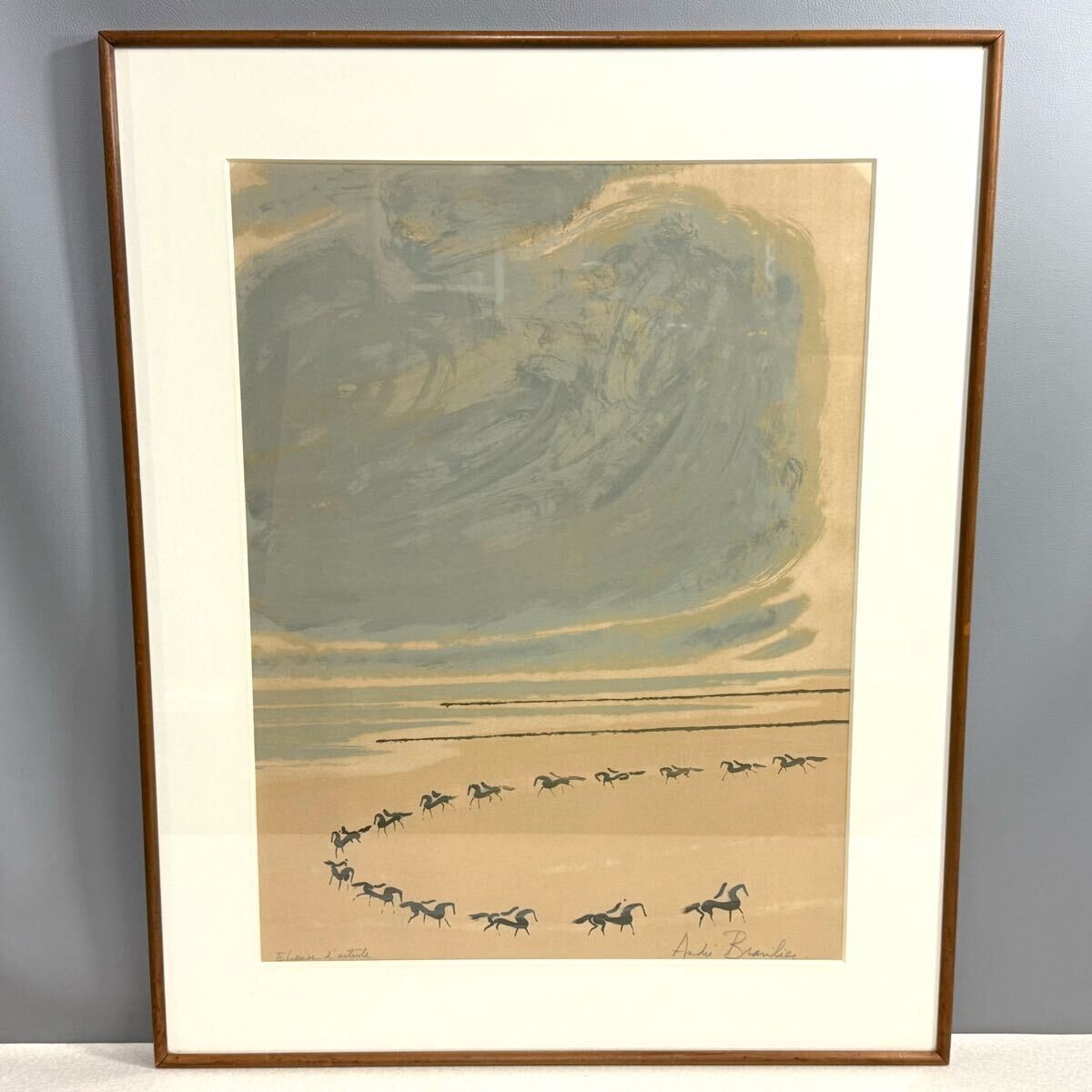 アンドレ　ブラジリエ　洋書 洋書 Andr Brasilier lithographies 1958-1991 アンドレ