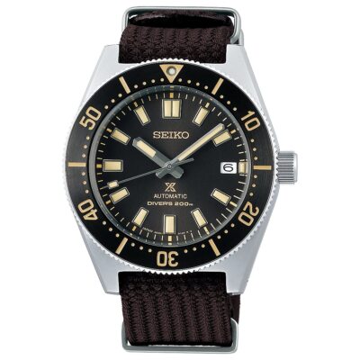 Pre-owned Seiko Prospex Sbdc141 1st Diver's Mechanical Automatic Men's Watch Nylon