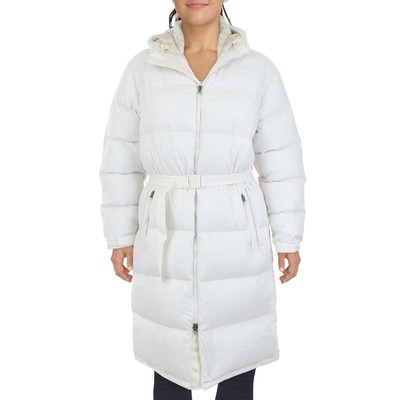 

Женская пуховая парка цвета слоновой кости The North Face, верхняя одежда  BHFO 1597, Gardenia/white, Nuptse