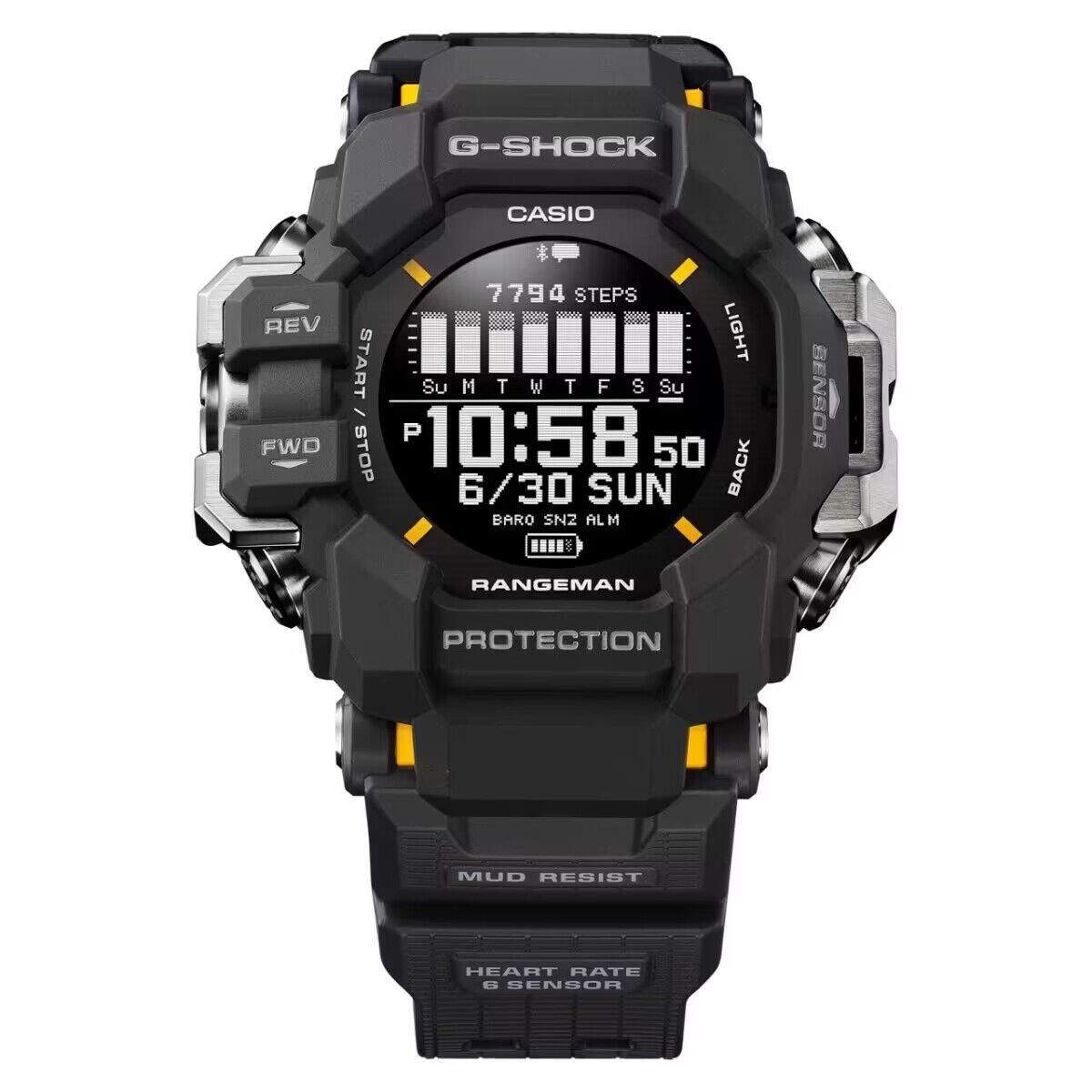 Pre-owned Casio G-shock Rangeman Gprh1000-1