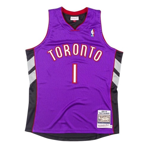 

АУТЕНТИЧНАЯ ДЖЕРСИ NBA MITCHELL - NESS TORONTO RAPTORS 99-00 TRACY MCGRADY, Фиолетовый