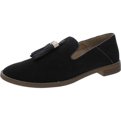 Женские мокасины Franco Sarto Hadden 2 черного цвета на среднем каблуке 8,5 (B, M) BHFO 3089