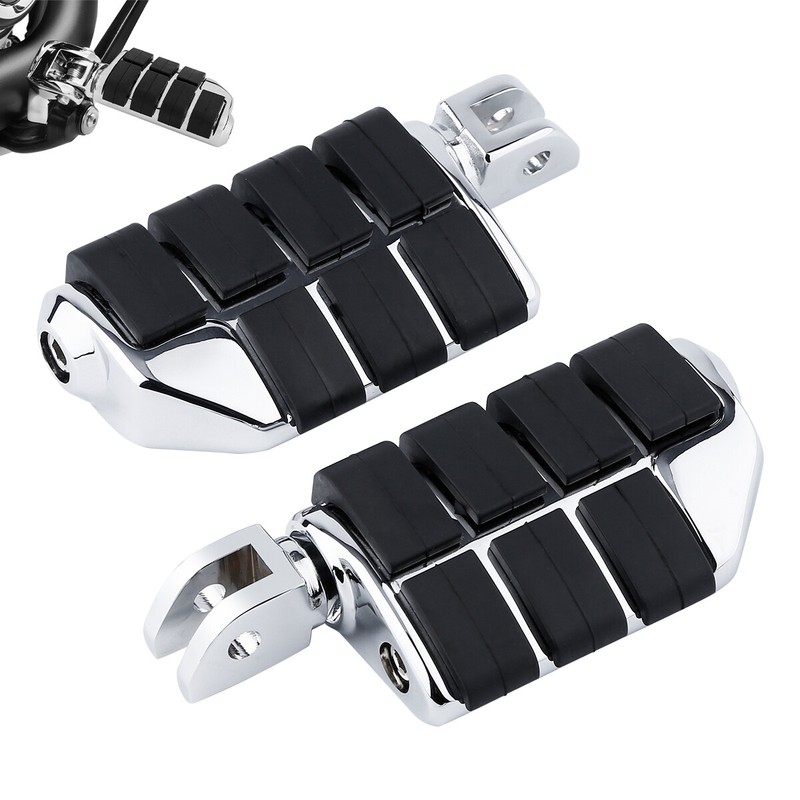 Rider Foot Pegs Footrests Fit For Harley Softail Slim FLSL Low Rider FXLR 1820 eBay