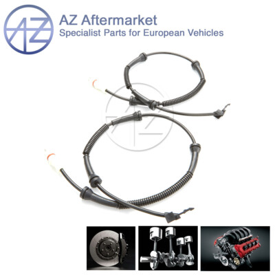 AZ 2x Front ABS Wheel Speed Sensors For Vauxhall Vivaro 2.0 1.9 Di (2001-2014) W