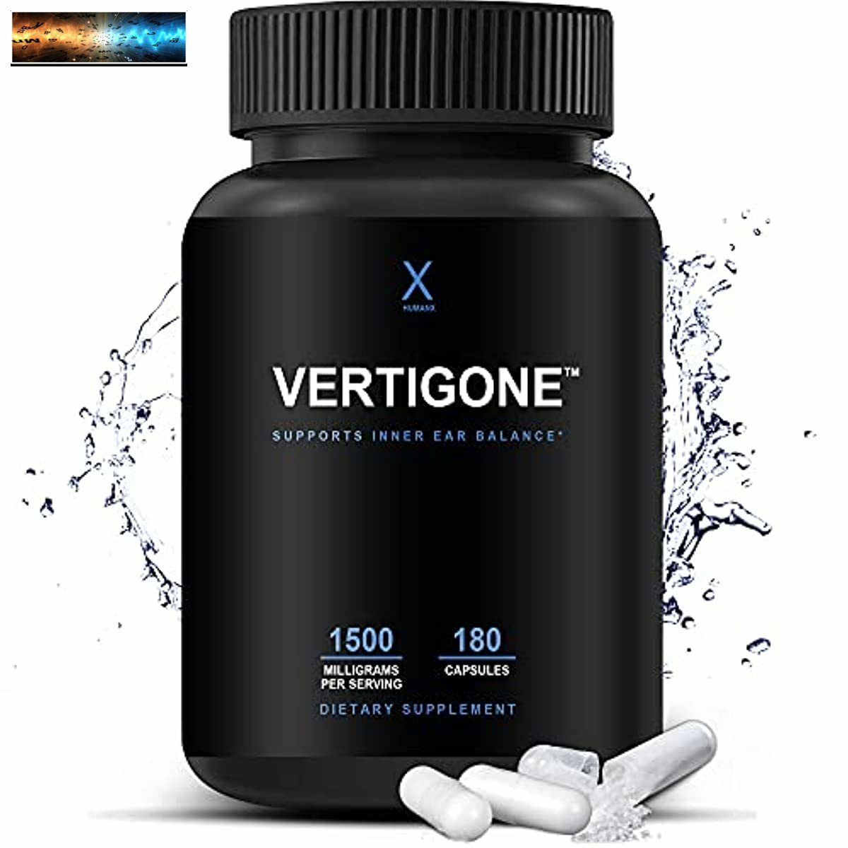 Vertigo Relief - Natural Vertigo Supplement - Inner Ear Balance - Dizzy Treatmen