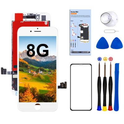 For iPhone X XR XS Max 11 12 8 Pro OLED LCD Display Touch Screen Replacement Lot