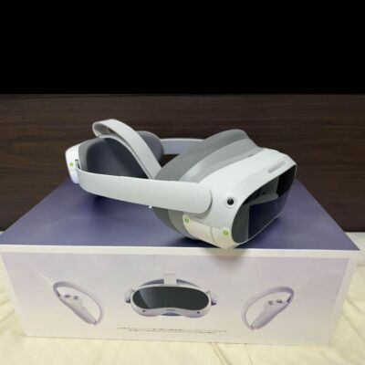 Pico 4 128GB VR Headset Glasses White Lightweight Working Tested