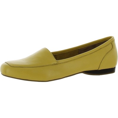 

Желтые кожаные лоферы Array Womens Freedom 9 Narrow (AA,N) BHFO 2270, Желтый