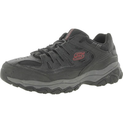 

Skechers Mens After Burn Black Casual Shoes Кроссовки 12 Medium (D) BHFO 8336, Black/gray/red