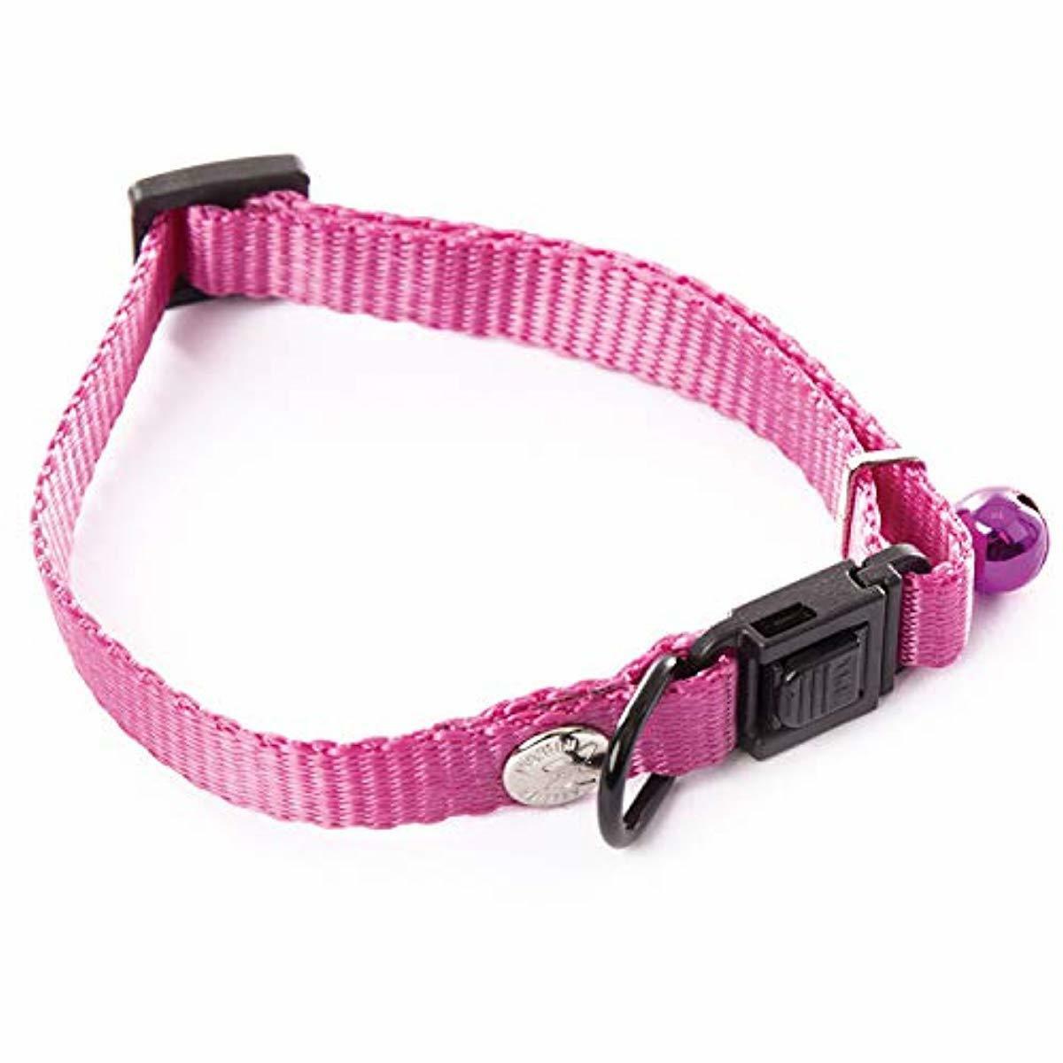 Détails Sur Martin Sellier Collier Chat Et Petit Chien Nylon Haute Qualité Avec Grelot Rég