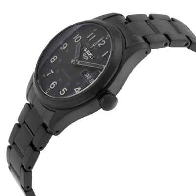 Pre-owned Seiko 5 Sports Automatic Black Dial Men's Watch Srpj09k1