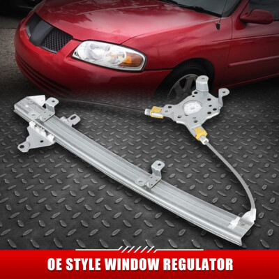 ДЛЯ 00-06 NISSAN SENTRA ПЕРЕДНИЙ ЛЕВЫЙ СТЕКЛОПОДЪЕМНИК СО СТОРОНЫ ВОДИТЕЛЯ С ЭЛЕКТРОПРИВОДОМ без ДВИГАТЕЛЯ