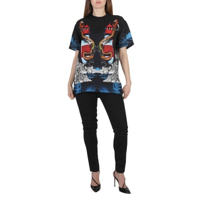 BURBERRY BURBERRY MERMAID LIGHTHOUSE GRAPHIC PRINT T-SHIRT
