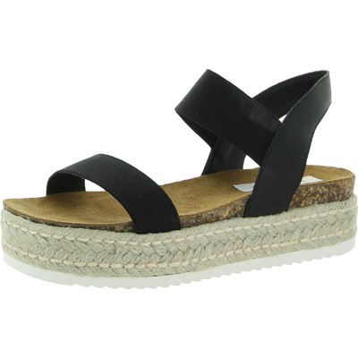 

Женские черные эспадрильи Steve Madden Jaklin 8, средние (B,M) BHFO 5054, Черный