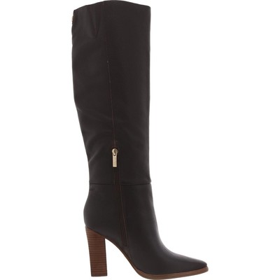 Женские сапоги до колена из искусственной кожи Guess коричневого цвета LANNIE 9 Medium (B,M) BHFO 0835