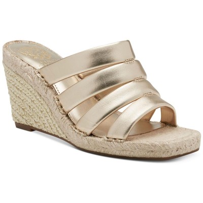 Женские эспадрильи Vince Camuto Molisana золотистого цвета, 9 средних размеров (B,M), BHFO 4921