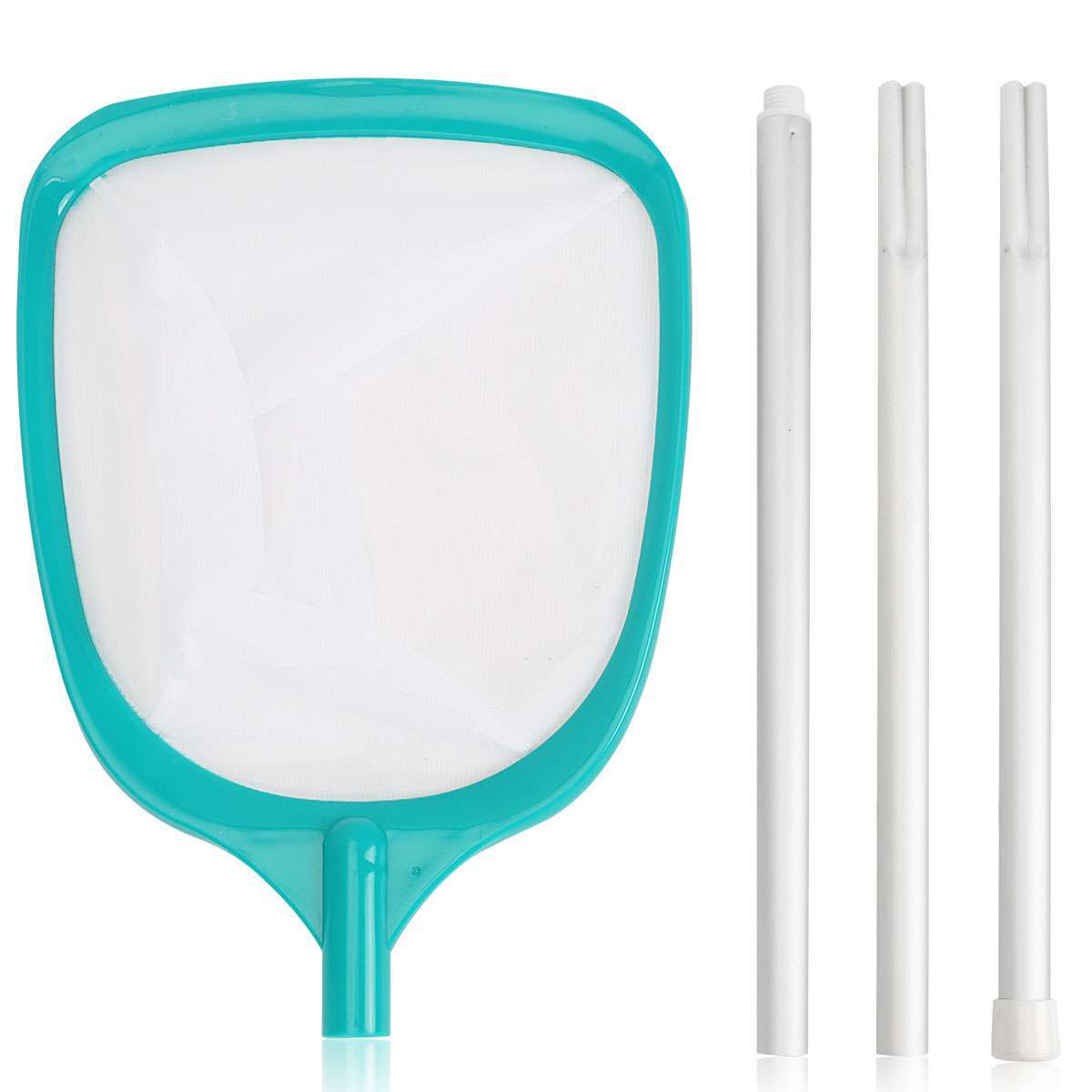 Heavy Duty Pool Skimmer Leaf Rake Net Cleaning Swimming Pool Fine Mesh Netting