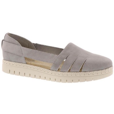 

Женские кроссовки Easy Street Bugsy Strappy Flats Slip-On Sneakers Shoes BHFO 6010, Grey/gore, Bugsy