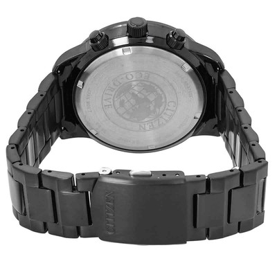 Pre-owned Citizen Chronograph Black Dial Men's Watch Ca0695-84e